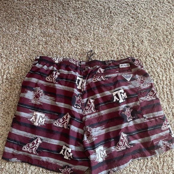 Men’s TEXAS A&M AGGIES Swim Trunks, Size XXL - Picture 4 of 7